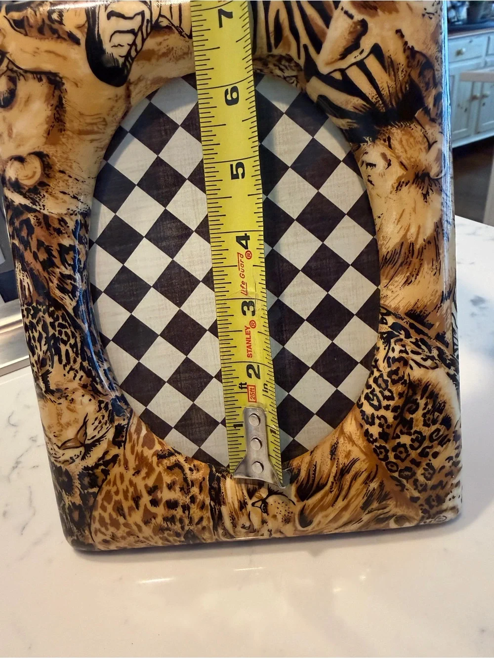 Safari Animal Print Picture Frame safari animal