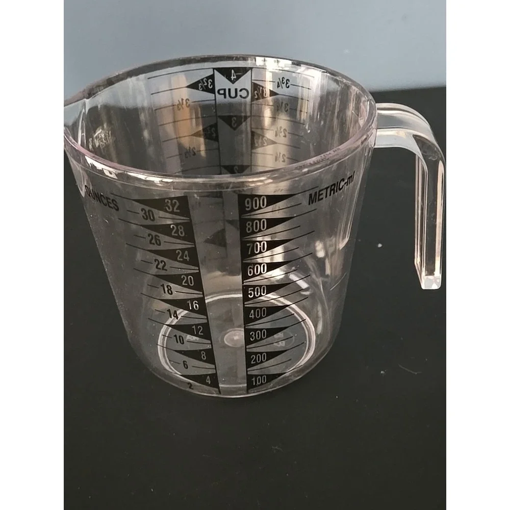 Oxo plastic measuring