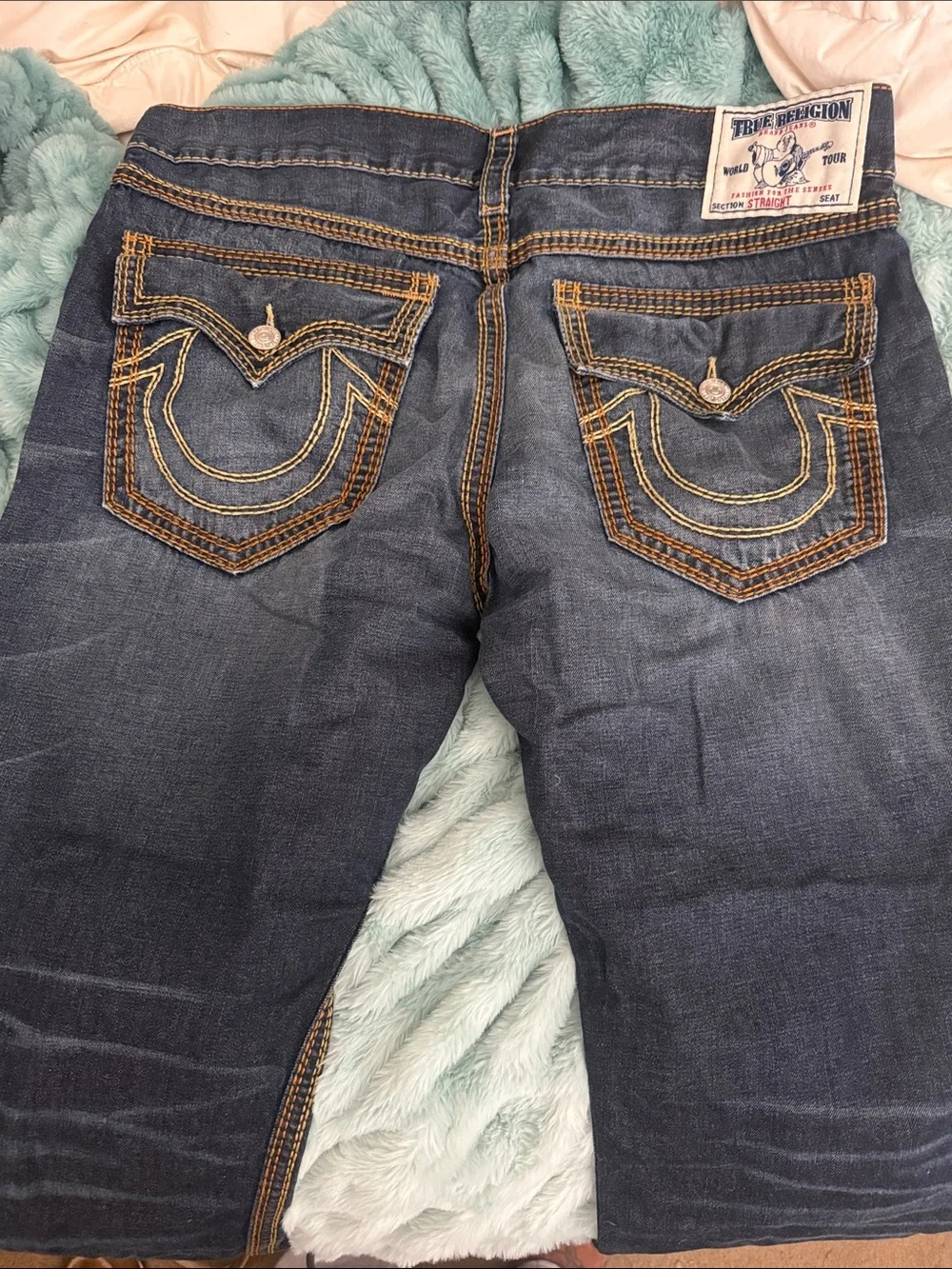 True Religion straight leg