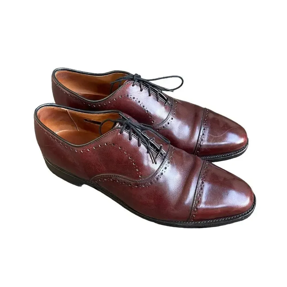 Allen Edmonds dress construction pics