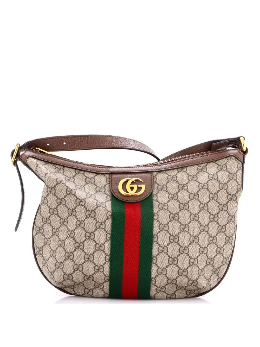 Gucci Ophidia Half Moon Hobo Gg Coated #356695G12B