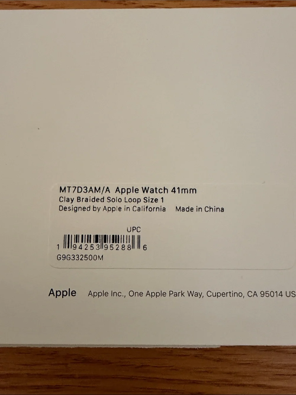 Apple color clay