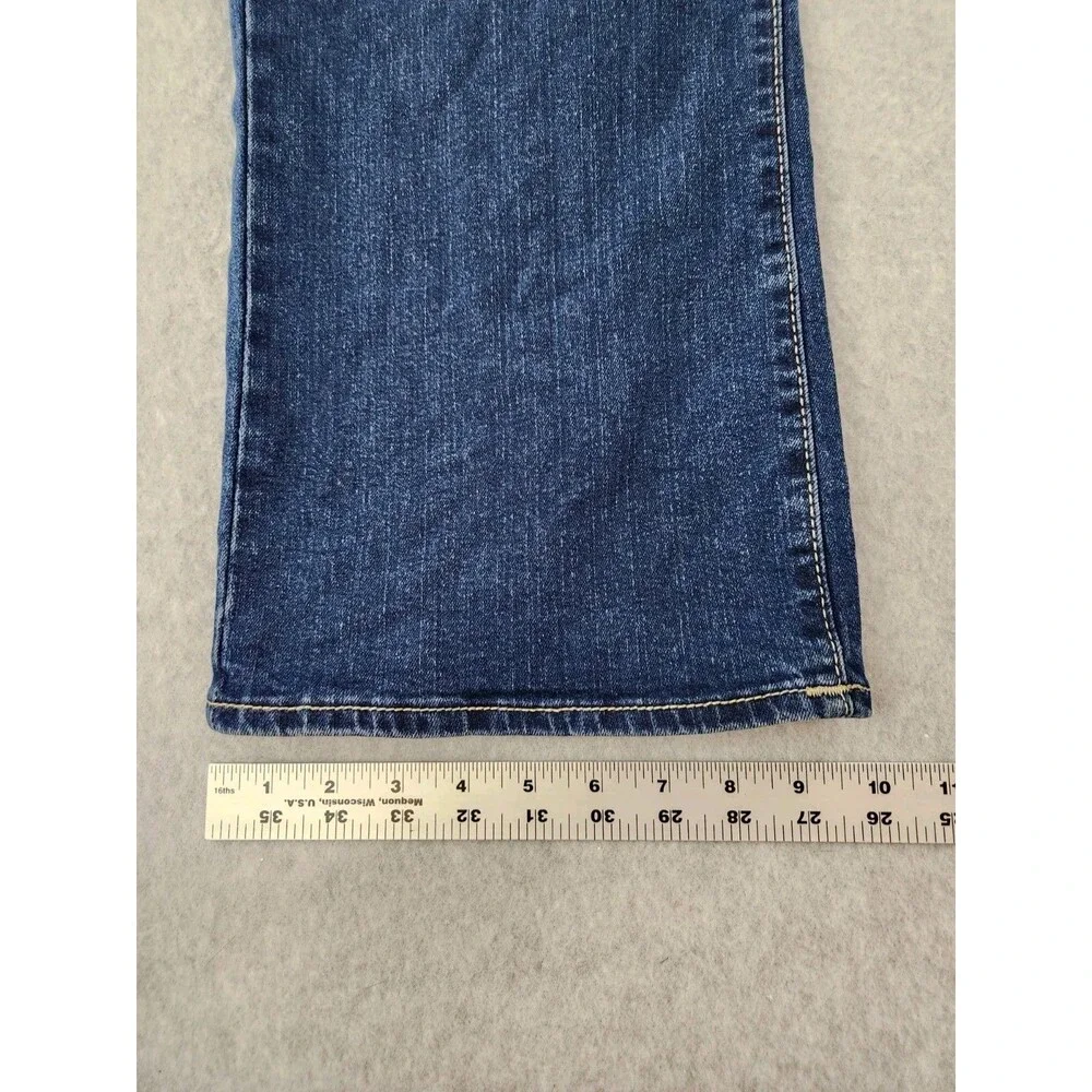 True Religion Billy Jeans 38 Flap T Snap Bootcut Relaxed‎ Stretch 42 40x34