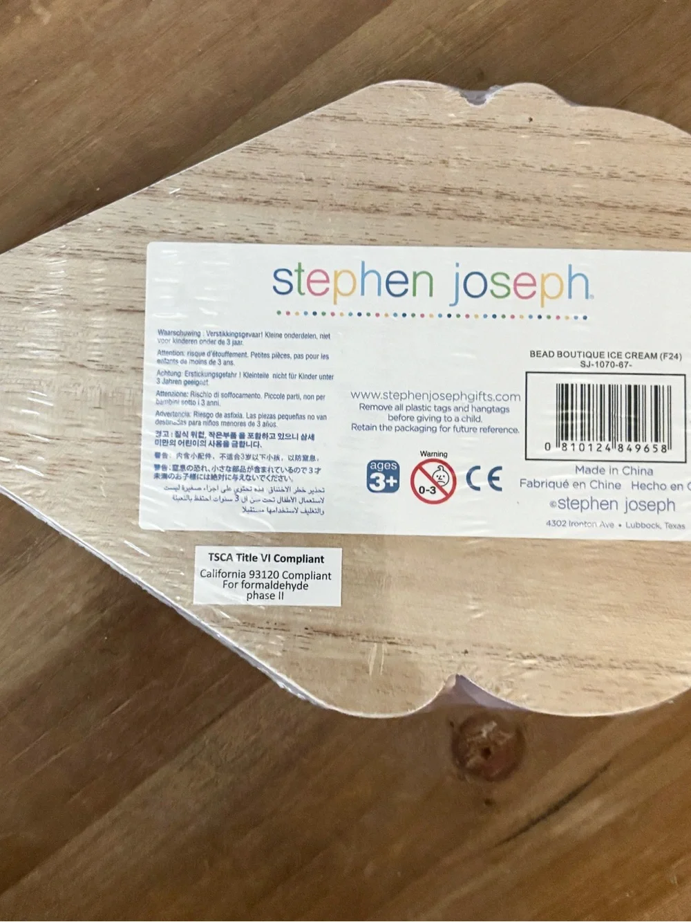 Stephen Joseph ice cream