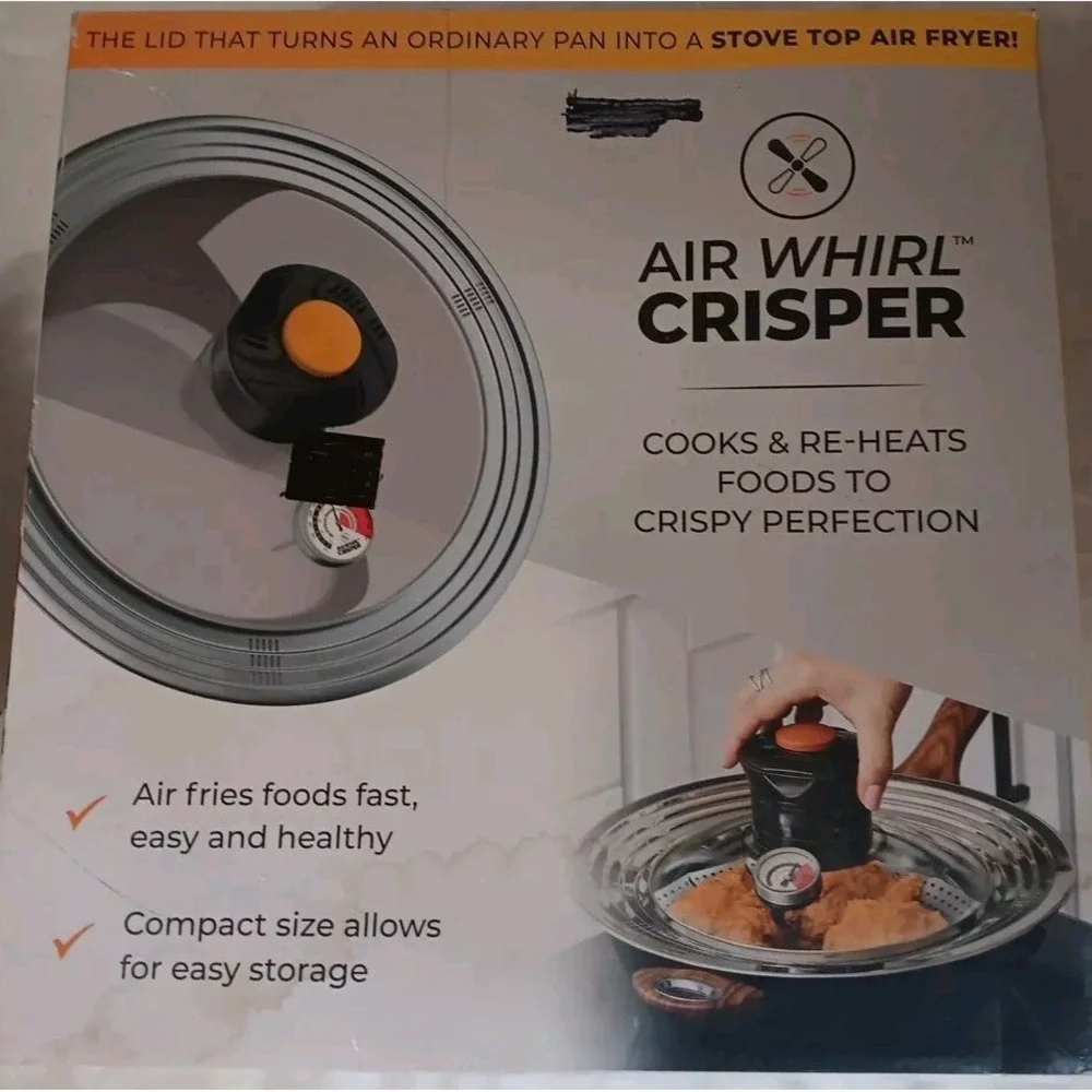 Air Whirl Crisper Air Fryer‎ Lid Tray AWL01103 Cook Reheat Turbo Fan READ