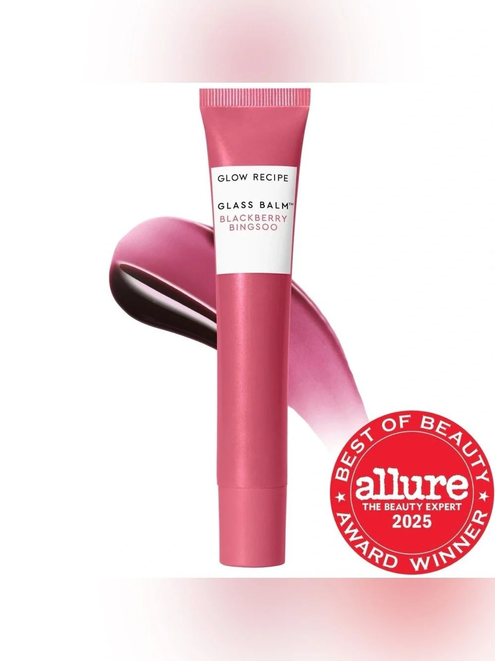 Glow Recipe Glass Balm Lip Treatment for Shine & Hydration- Blackberry Bingsoo