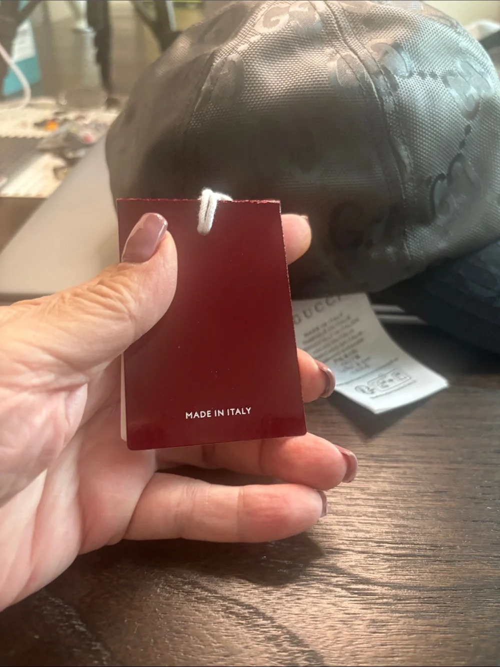 Gucci baseball cap