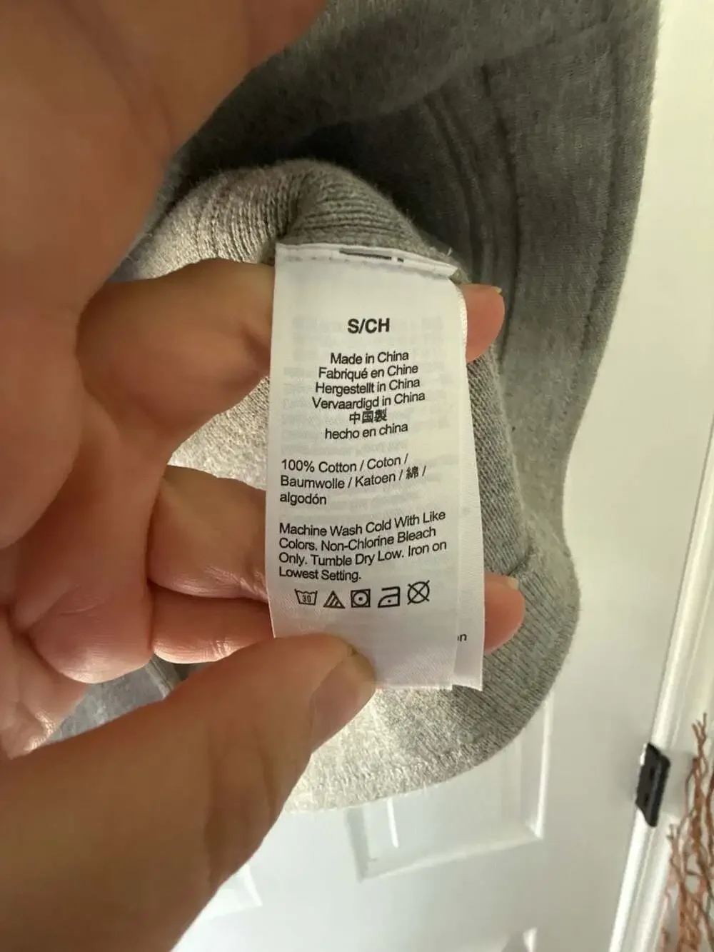 J. Crew heather grey