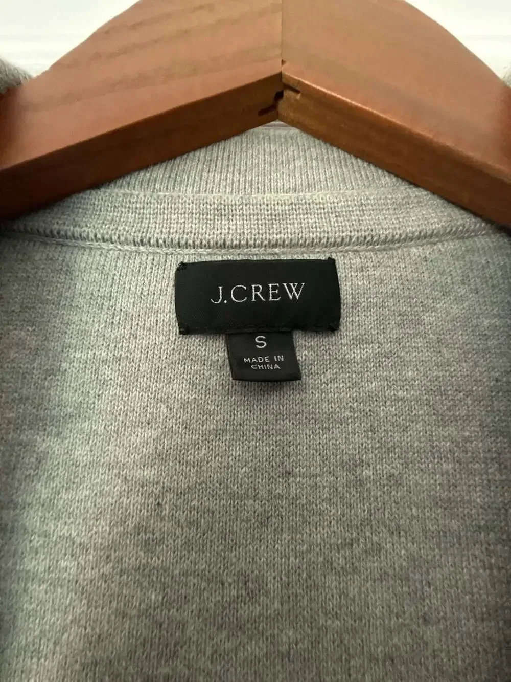 J. Crew heather grey