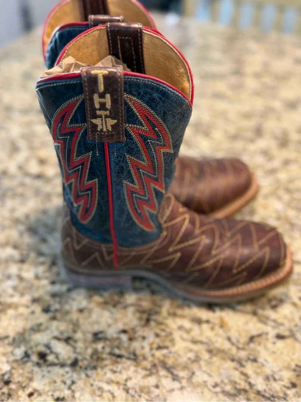 Western cowboy boots kids handmade leather rodeo southwestern