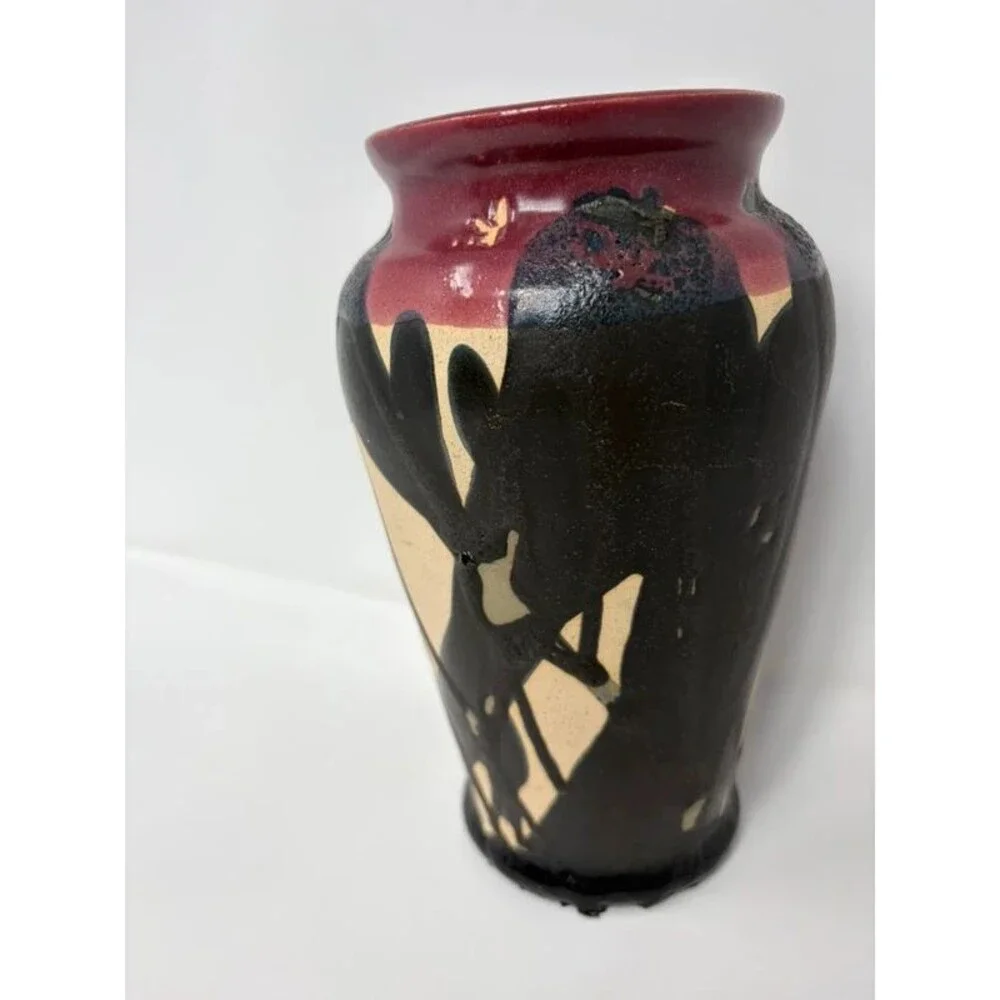 Handmade vase length imperfections