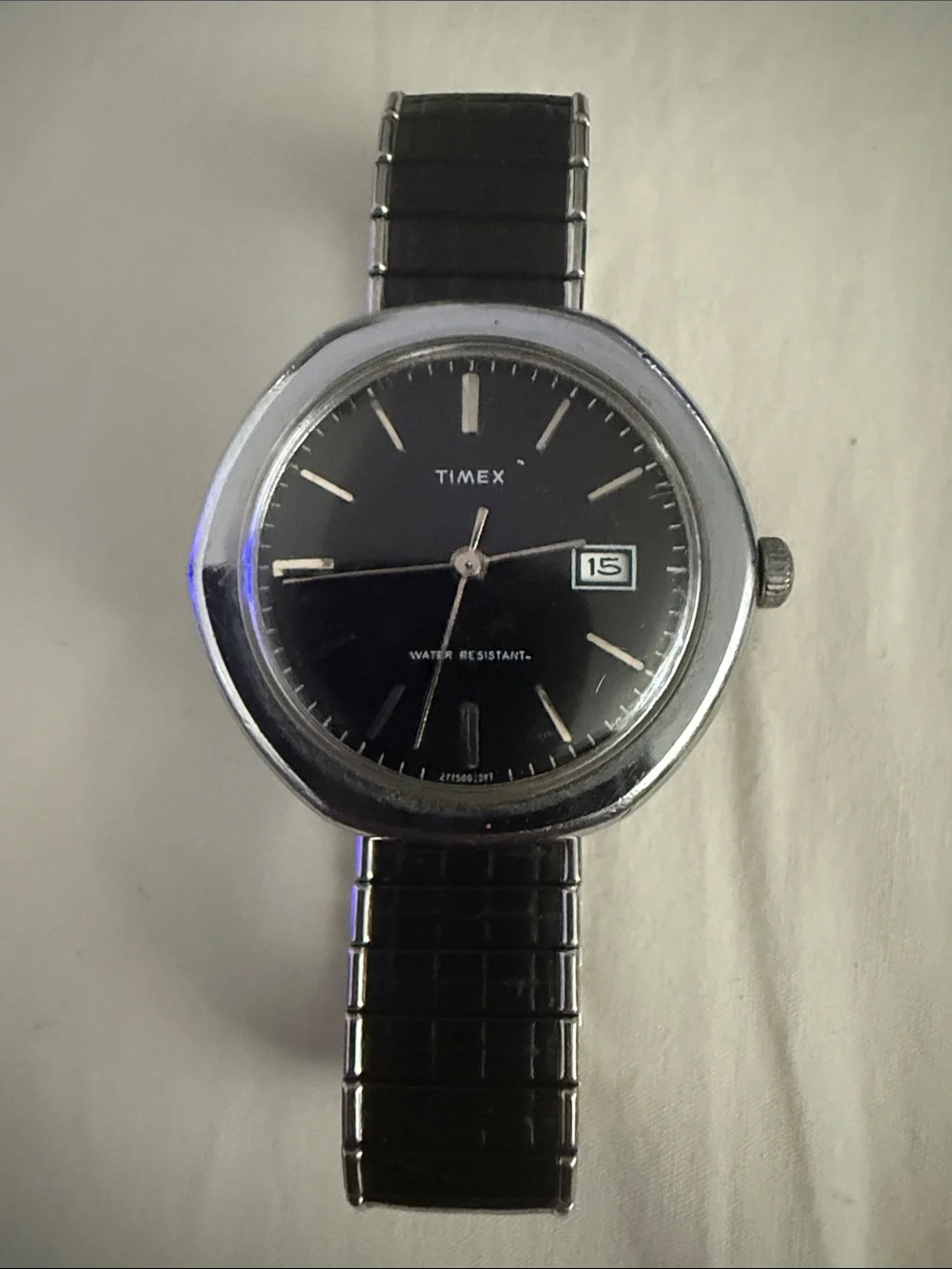 Vintage 1970s Timex Marlin Date Watch 2775002577