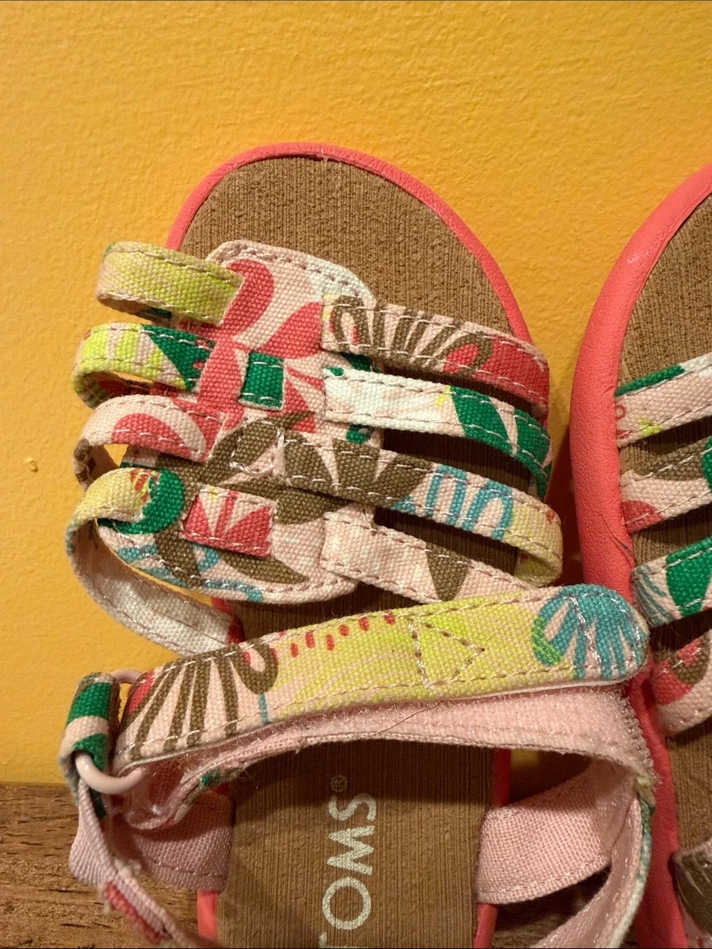 Toms colorful strappy