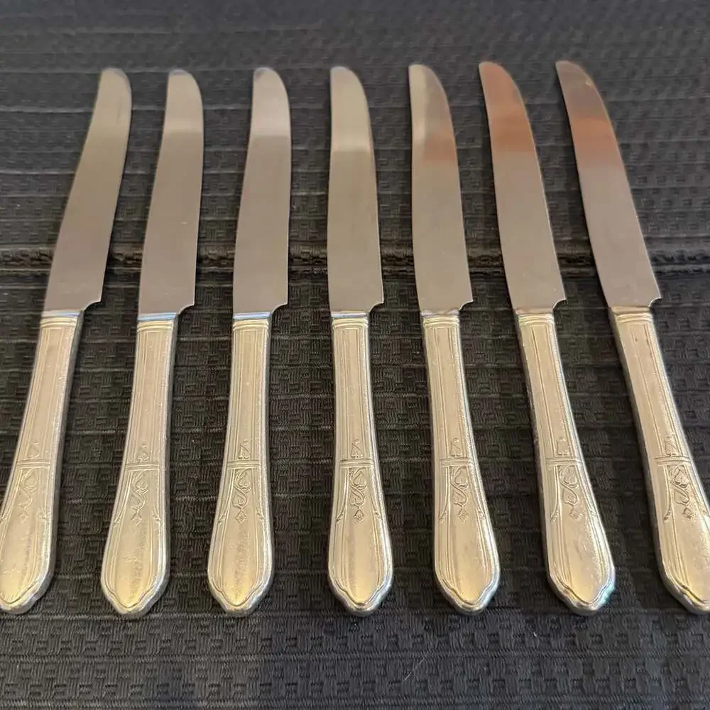 Simeon L & George H Rogers Company set stainless