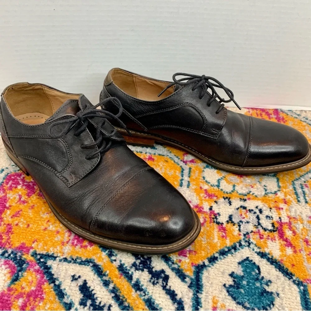 Florsheim Cap Toe‎ Leather Oxford Dress Shoes