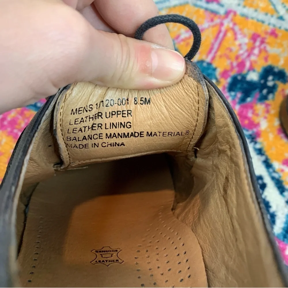 Florsheim cap toe