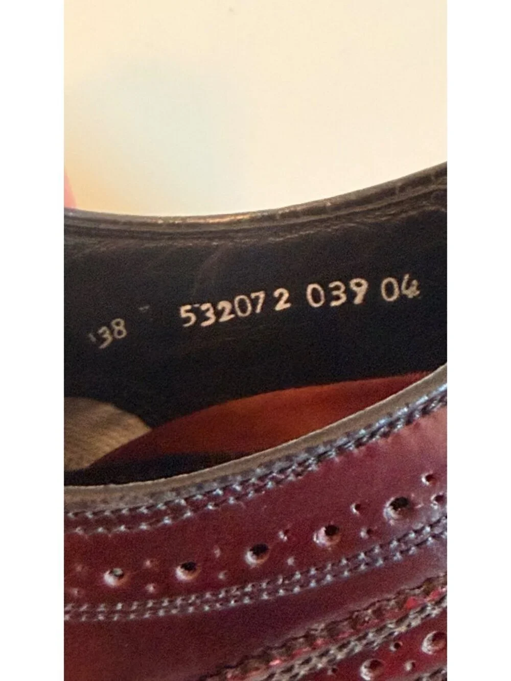 Florsheim mens burgundy