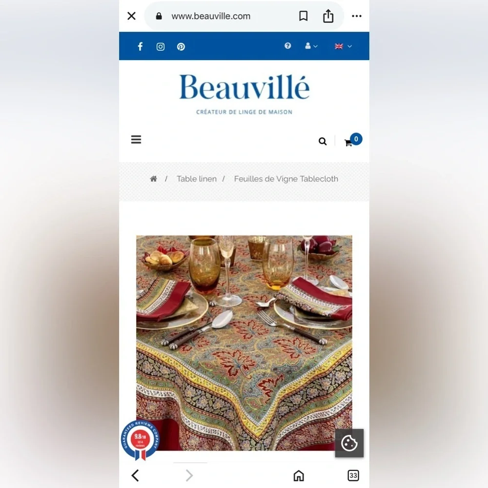 Beauville feuilles de