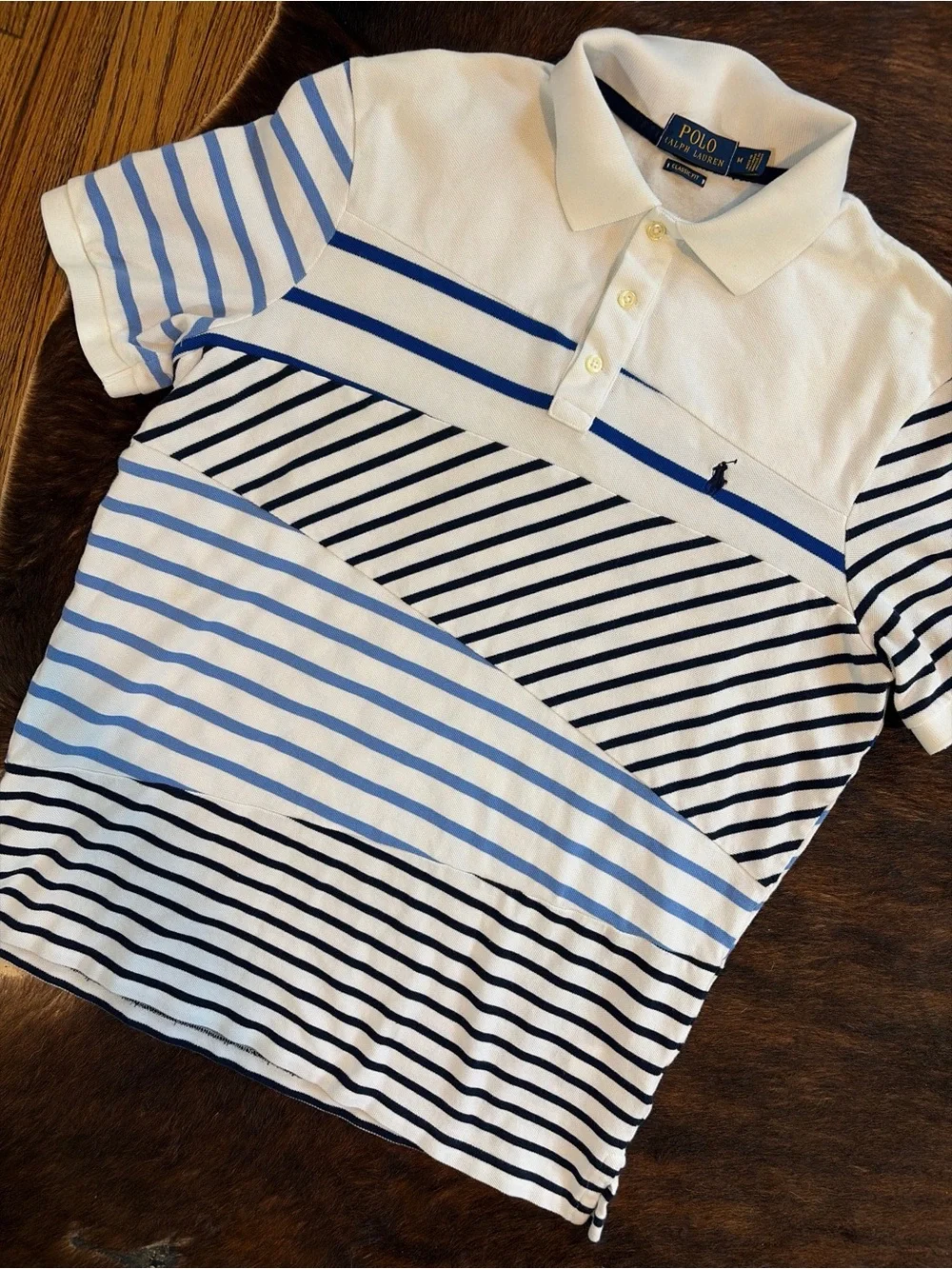 Ralph Lauren rips ribbed logo