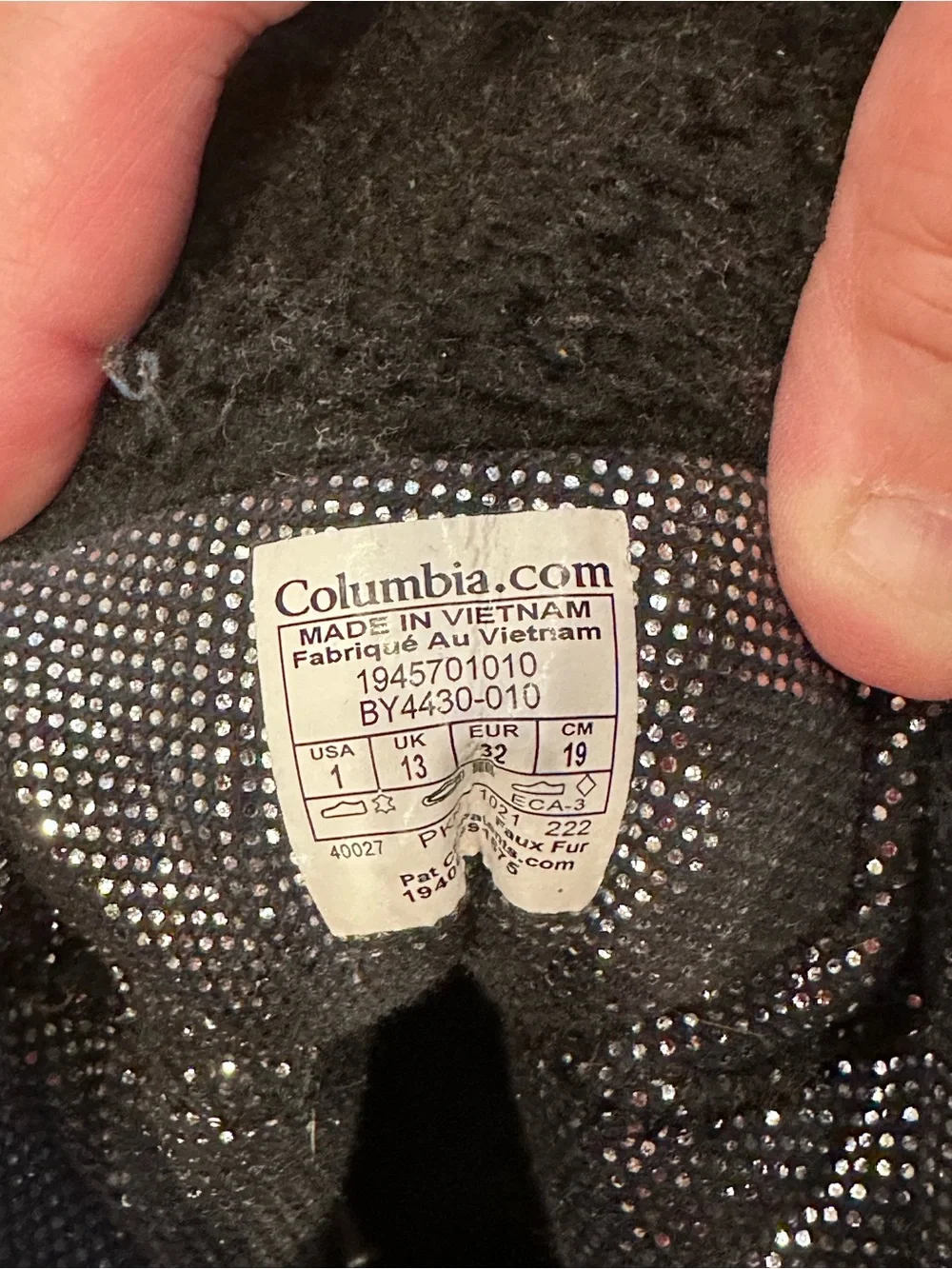 Columbia insulated kids