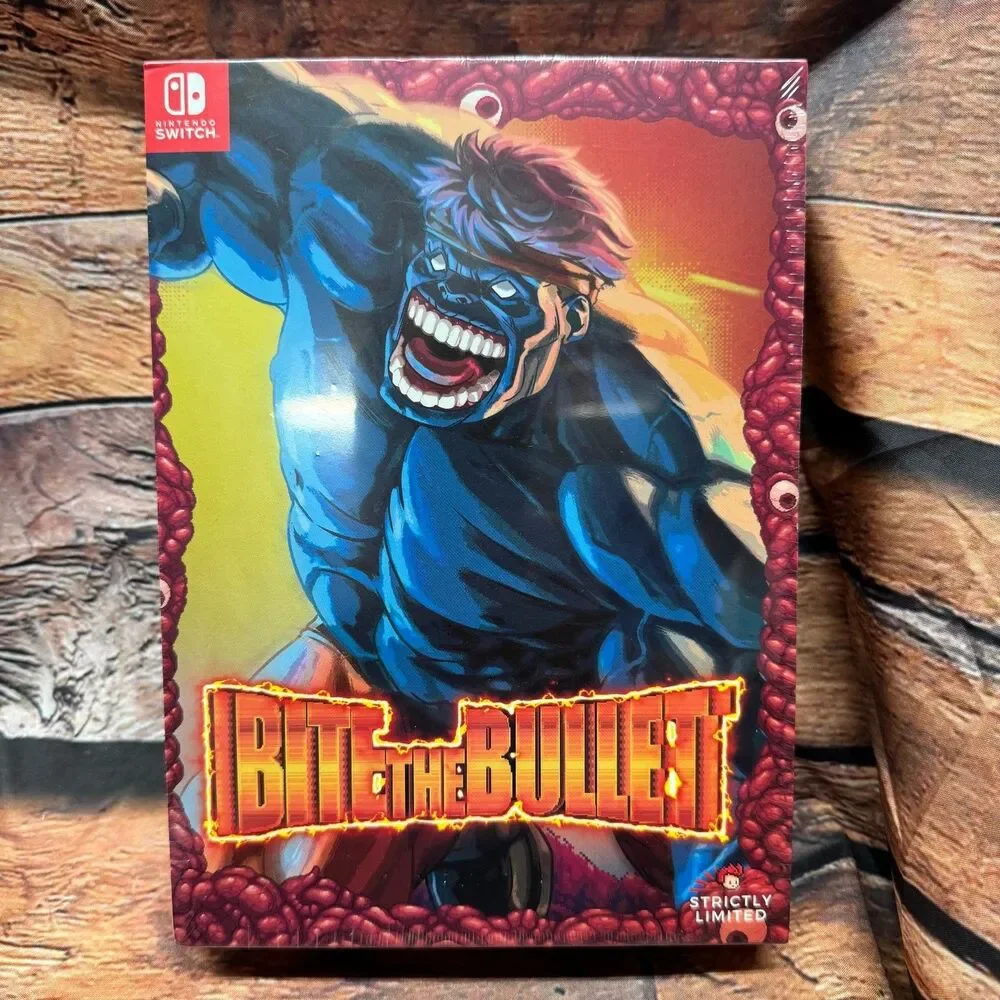 Bite The Bullet Strictly Limited Edition Nintendo Switch Game New Sealed Boxed