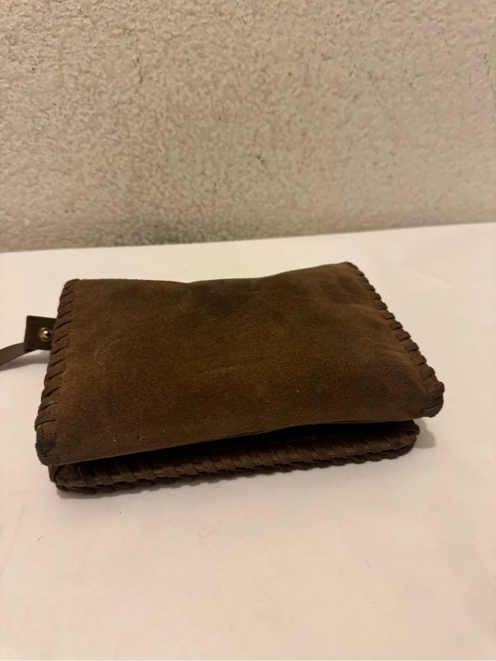 Tory Burch compact suede