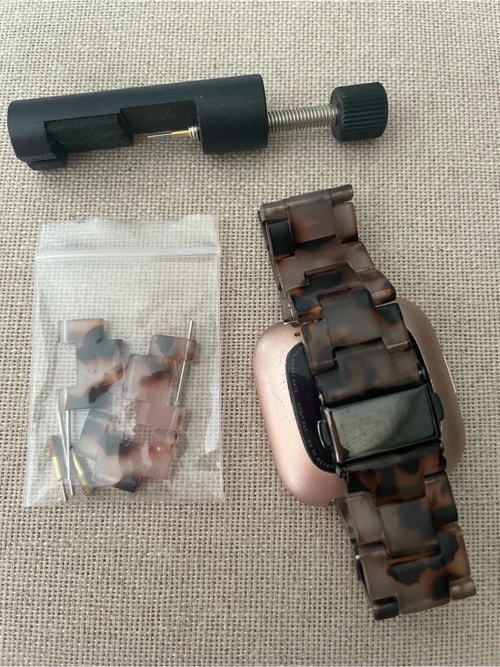Fitbit Versa 2 Smartwatch Petal/Copper Rose