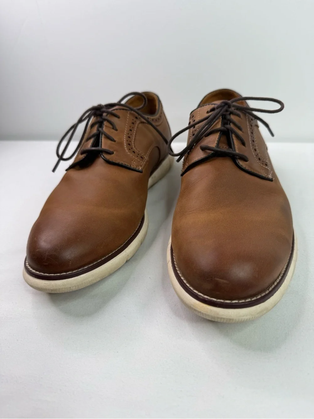 Johnston & Murphy smooth tan