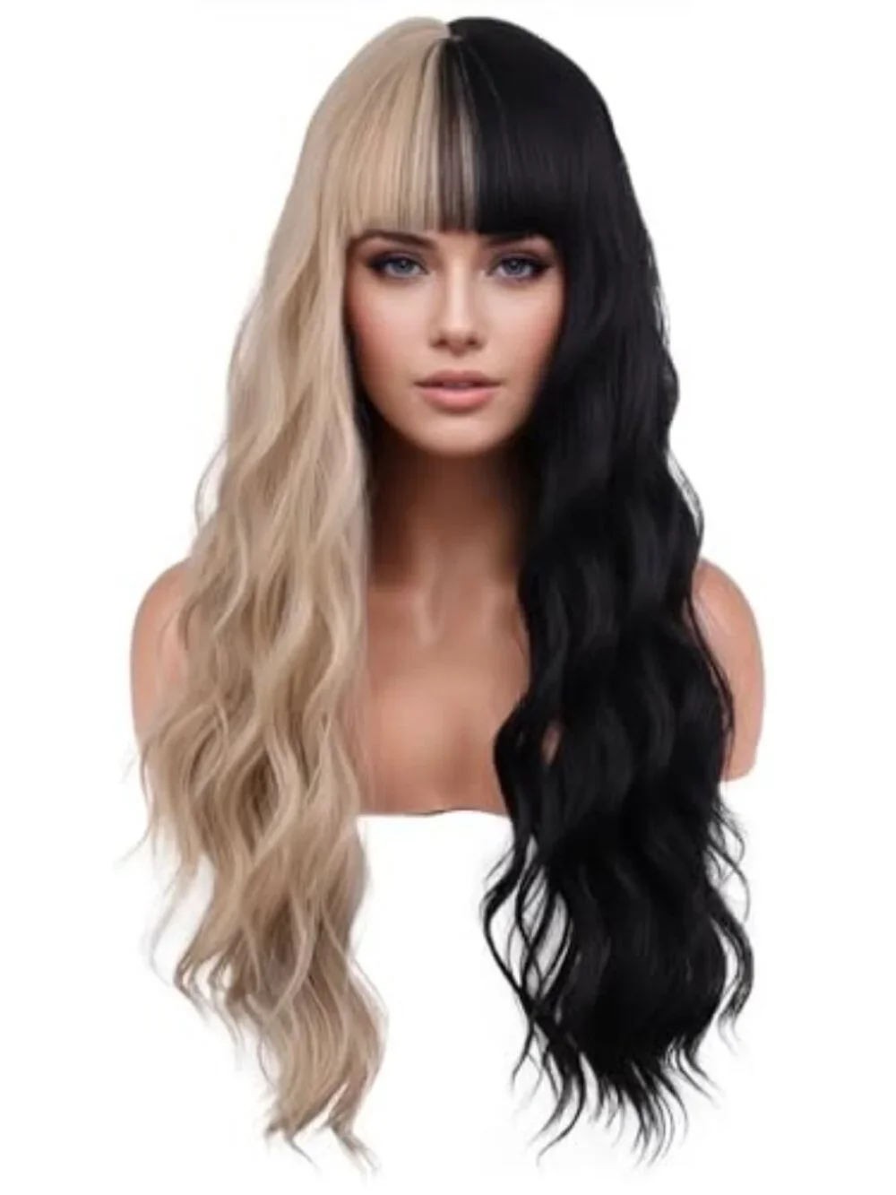 N/A black blonde