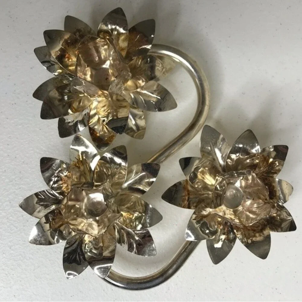 Vintage triple floral