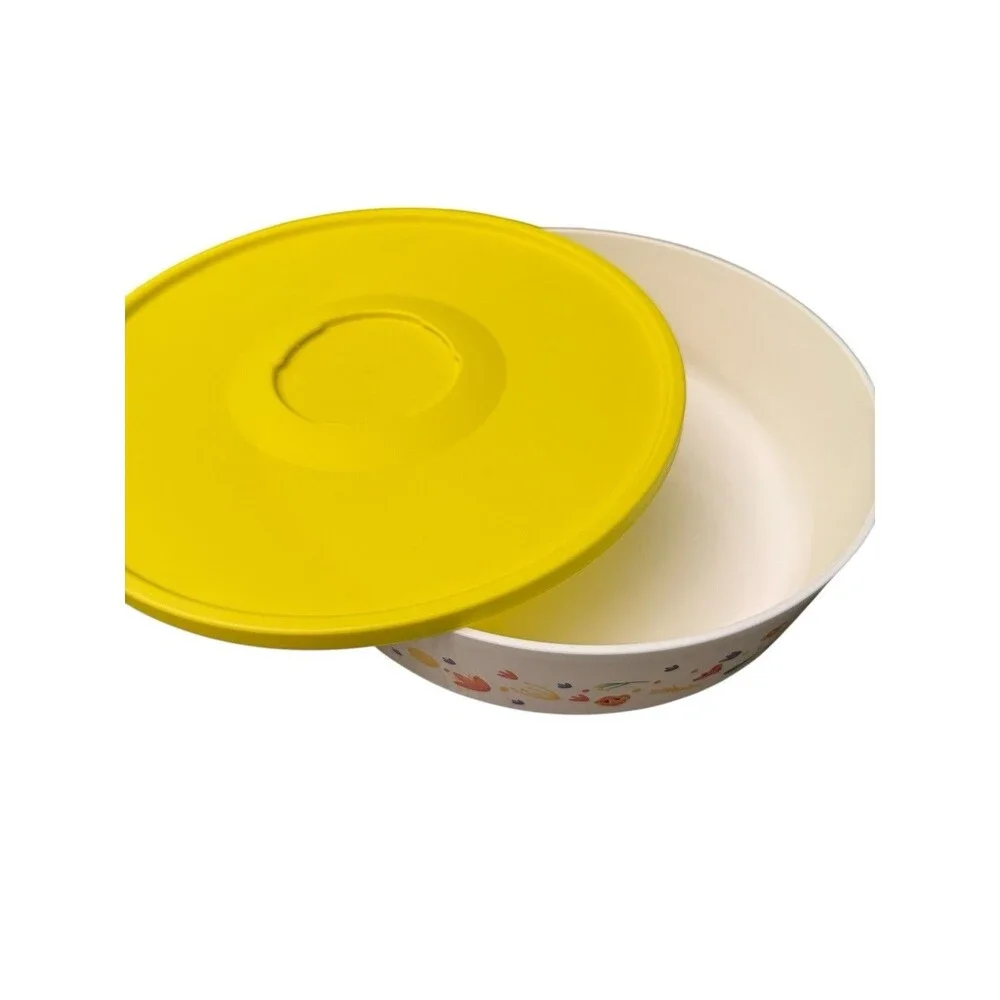 Tupperware fanciful floral