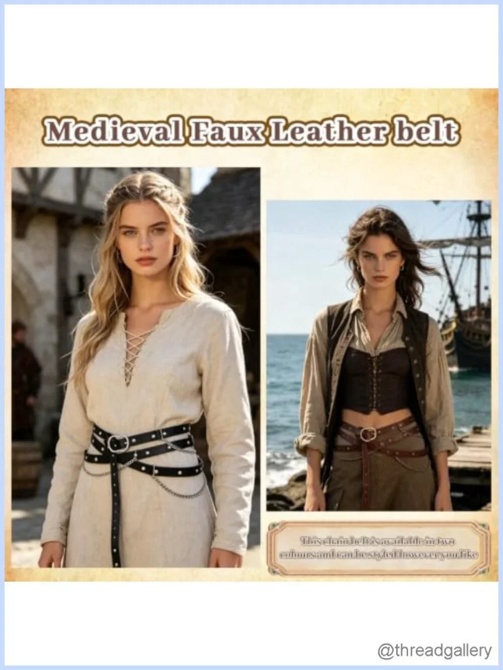 N/A medieval faux