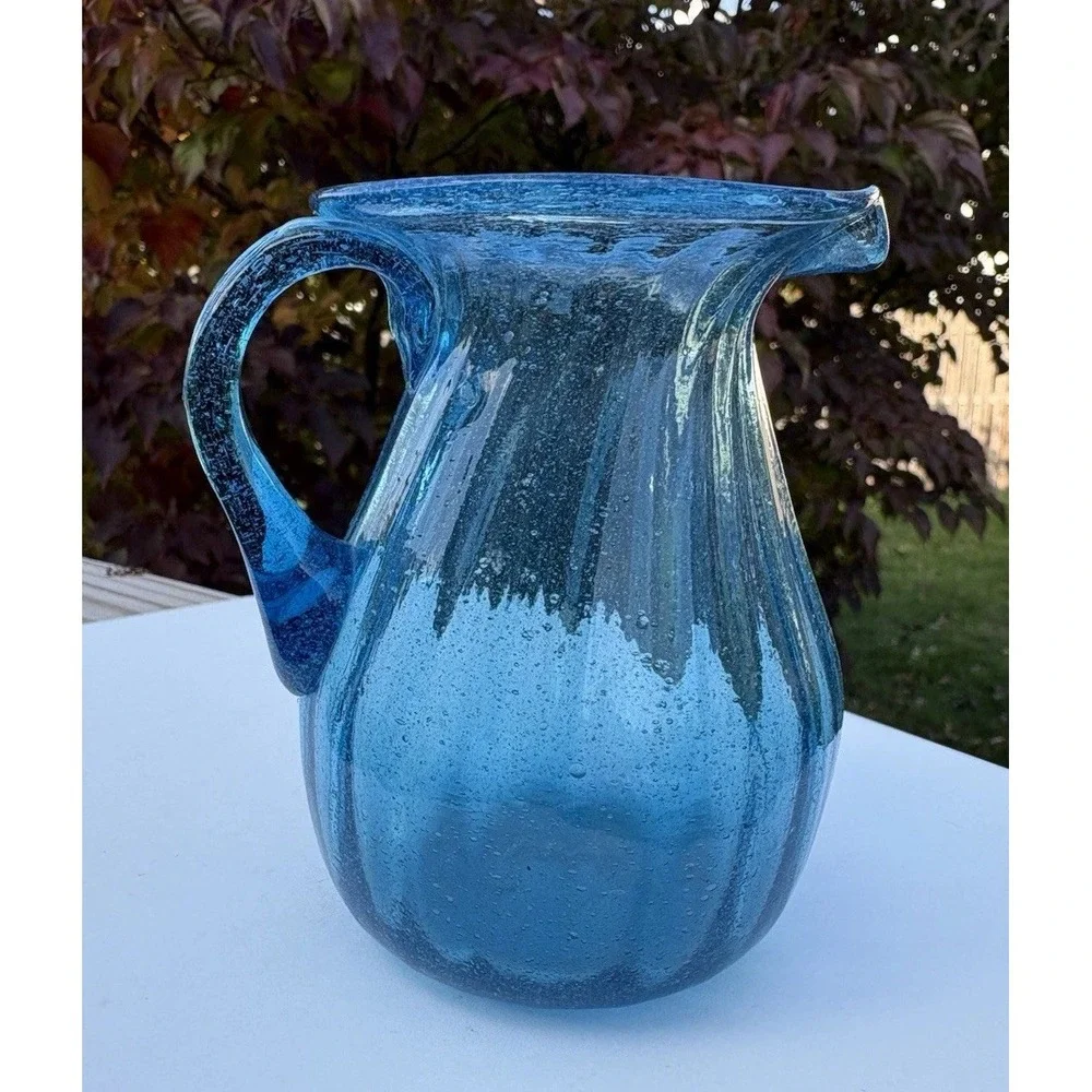 Aqua vintage blue