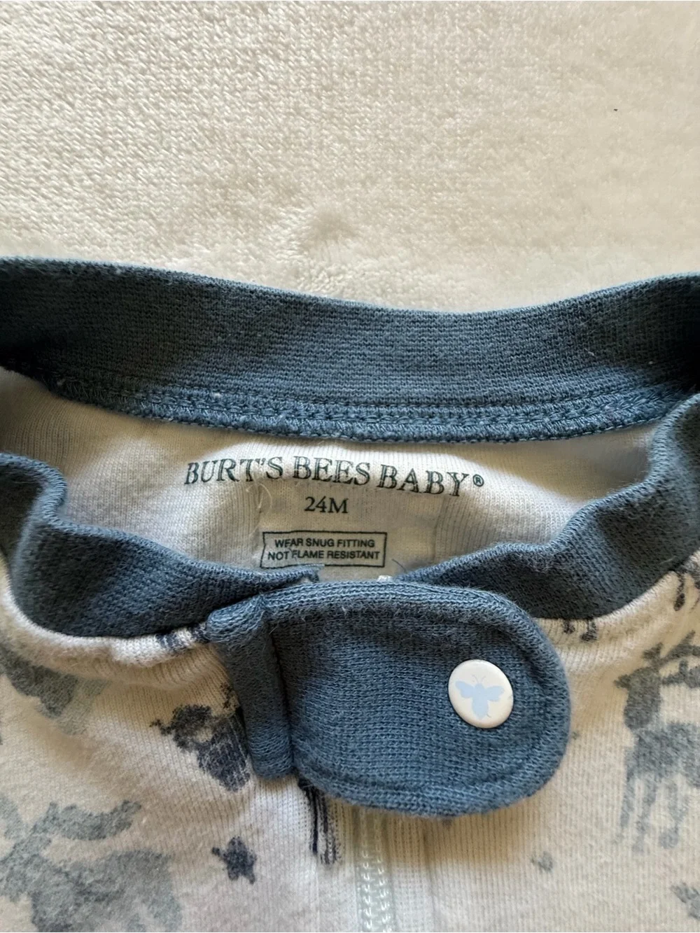 Burts Bees Baby soft footed
