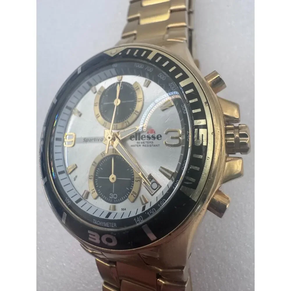 Ellesse gold toned