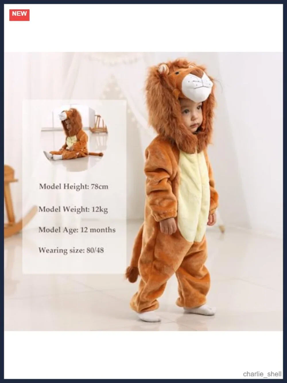 N/A cozy lion
