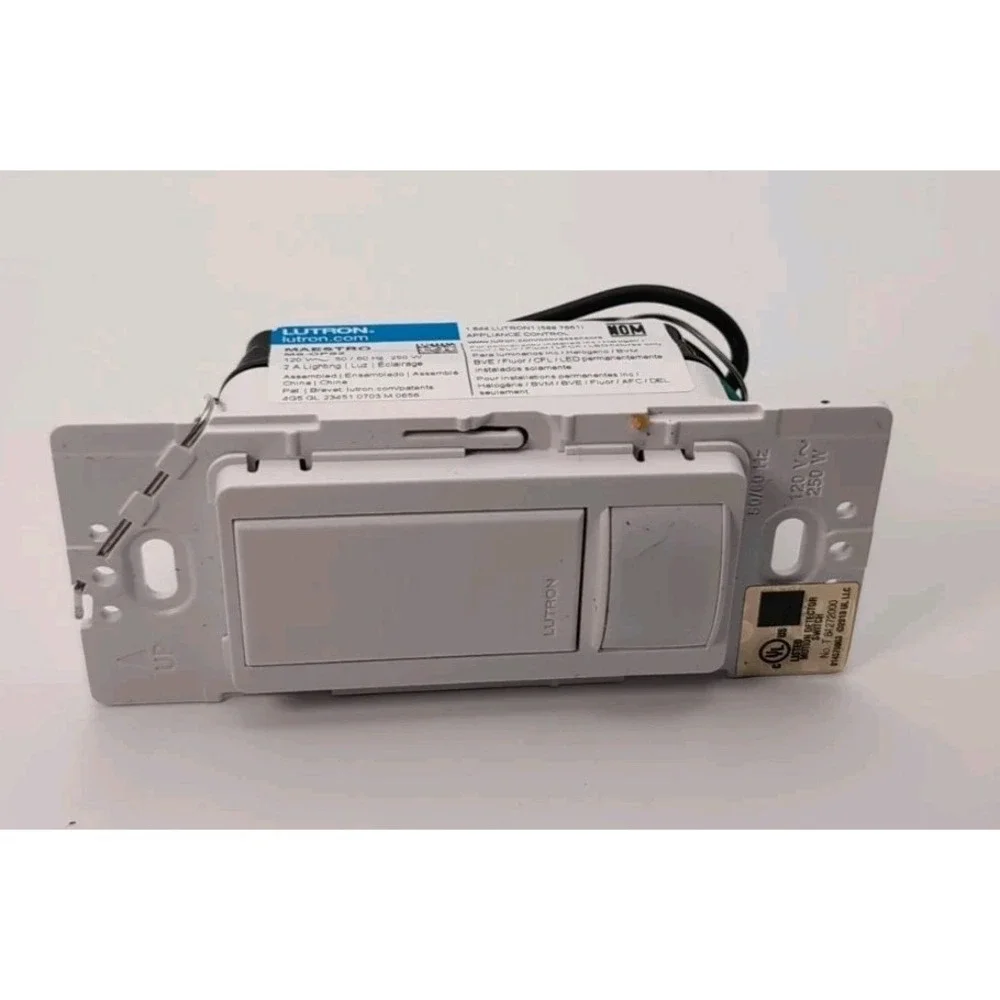 LUTRON MAESTRO MS-OPS6M2-DV OCCUPANCY‎ SENSOR 120-277V No Mounting Screws