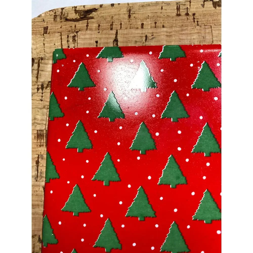 Vintage Knobler Christmas Tree‎ Holiday Trivet Portugal 7.5