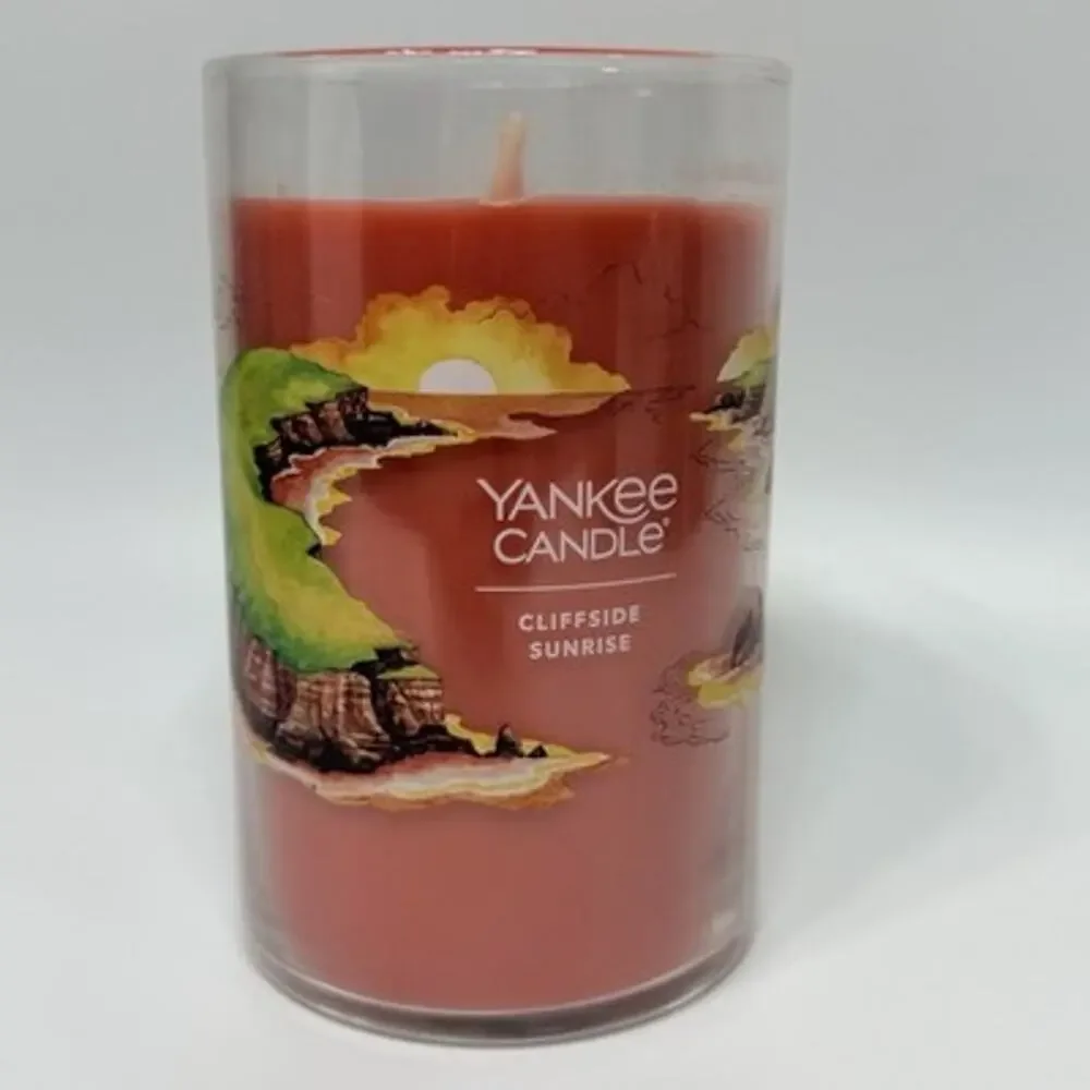 NEW Yankee Candle CLIFFSIDE SUNRISE Signature Large Jar 20 oz. Double Wick