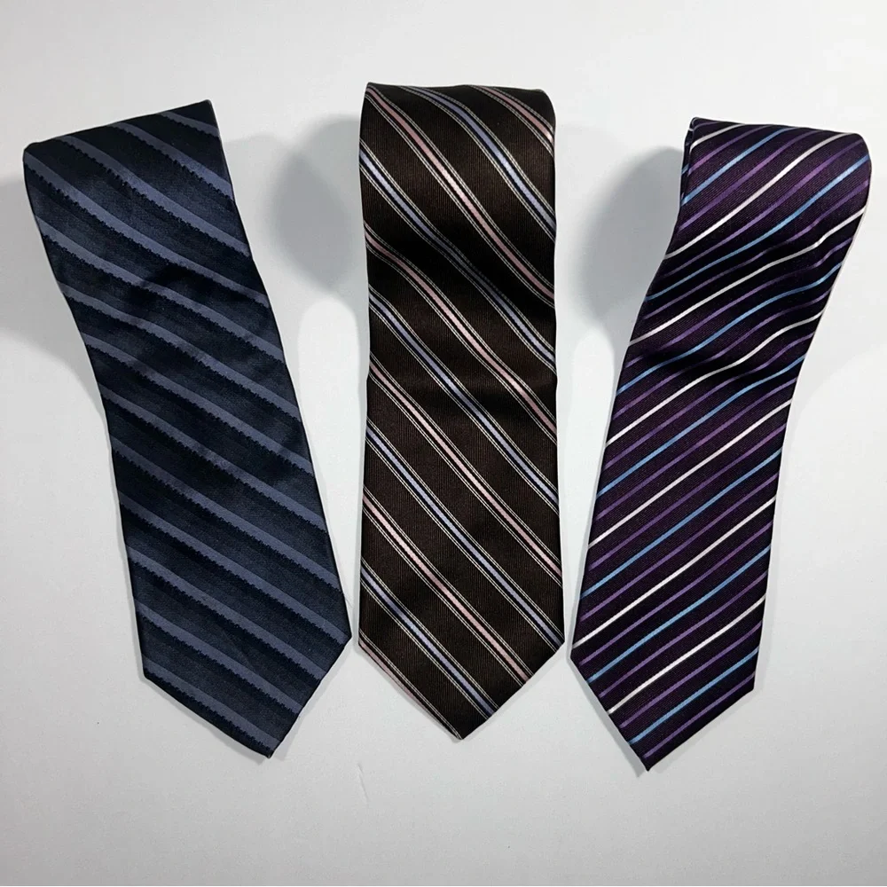 Lot Of 3 Ties, Woodward,‎ Daniel Cremieux, And Towncraft!