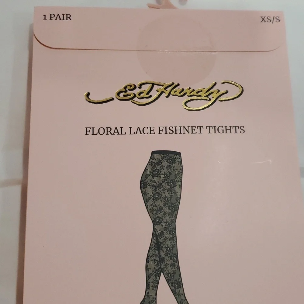 Ed Hardy nylon pantyhose