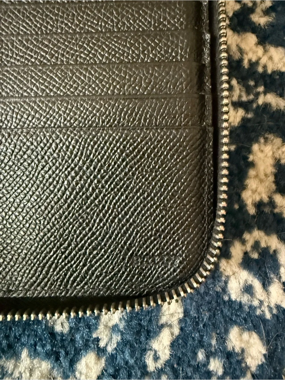 Bally compact leather
