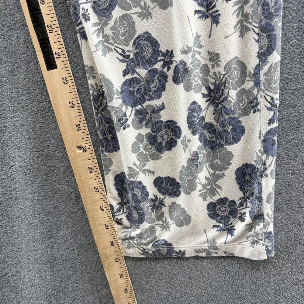 Tommy John Pants Mens Small Blue Floral Second Skin Lounge Lightweight Pull On