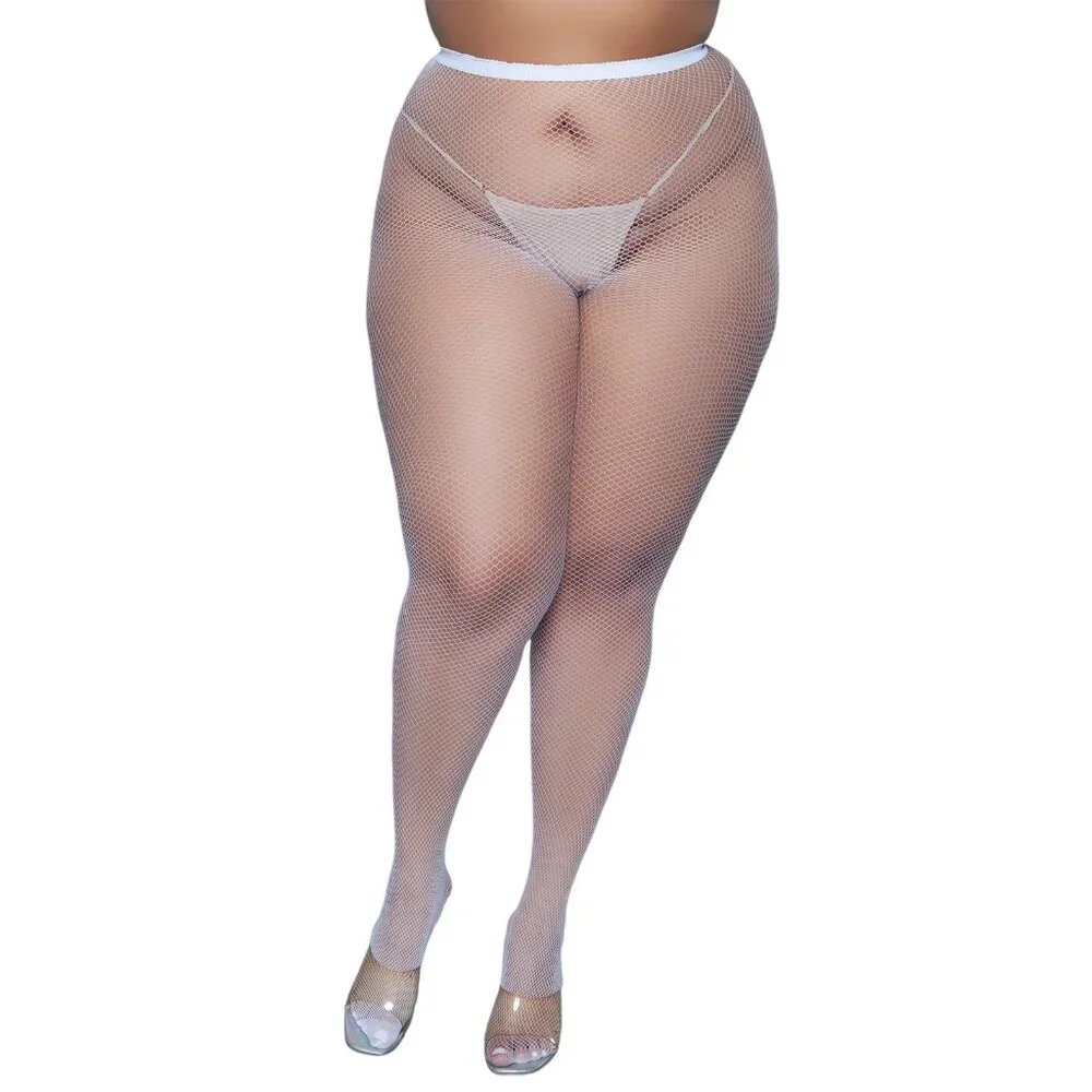 BW-2302W fishnet pantyhose