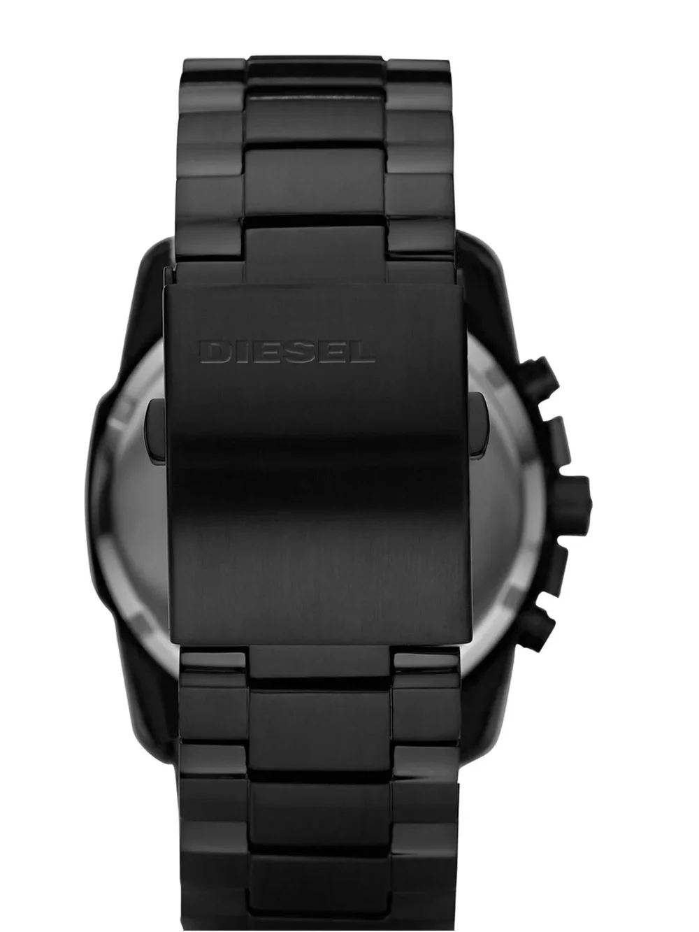 Diesel Chronograph Black Ion Plated Stainless Steel Watch 49x45mm DZ4180