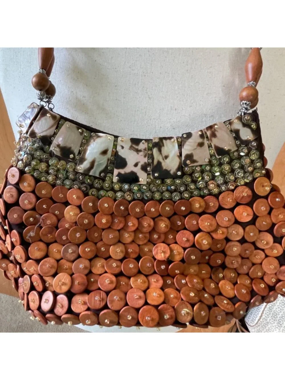 Michelle Lee upper inside purse