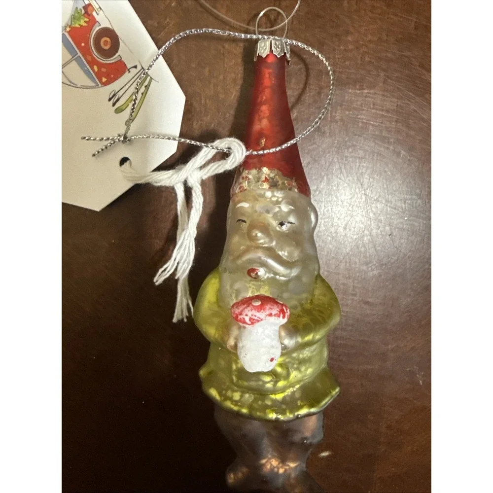 The Unbranded Brand glass santa