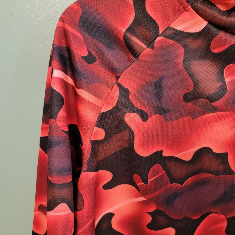 Nike red camouflage