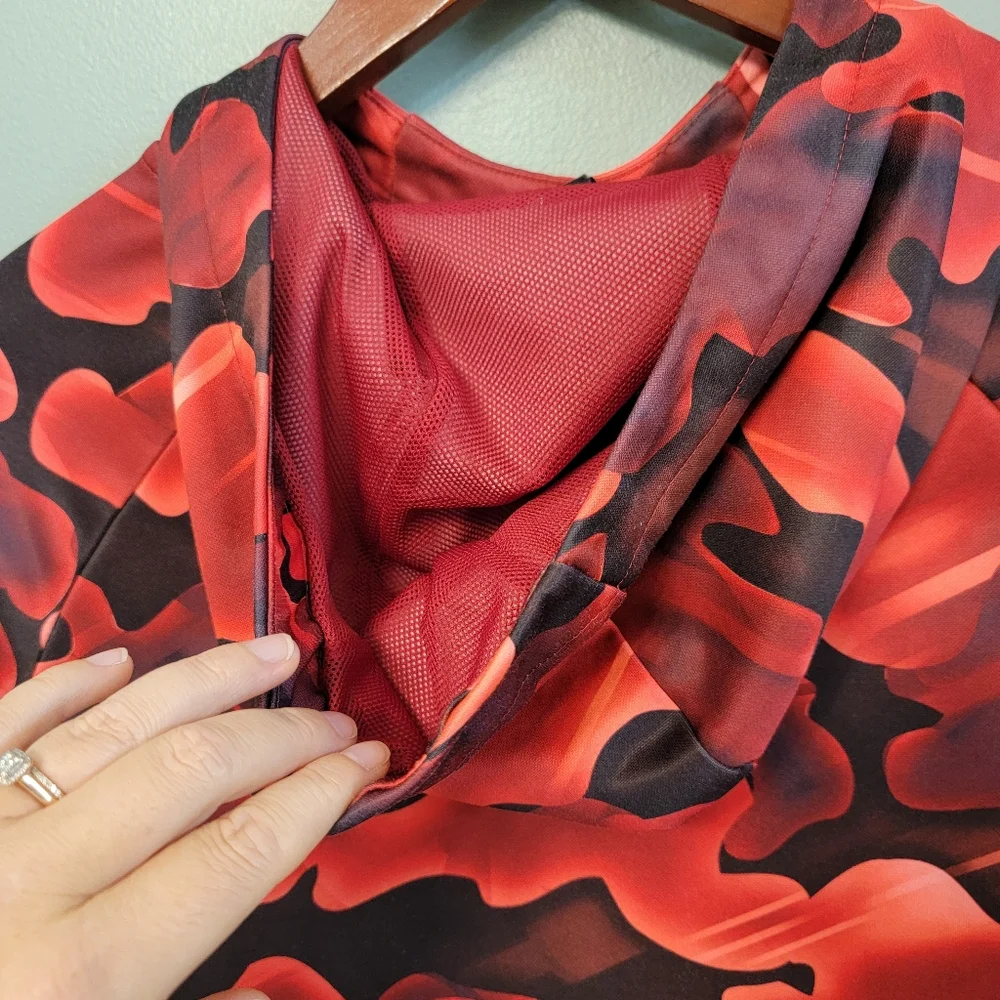 Nike red camouflage
