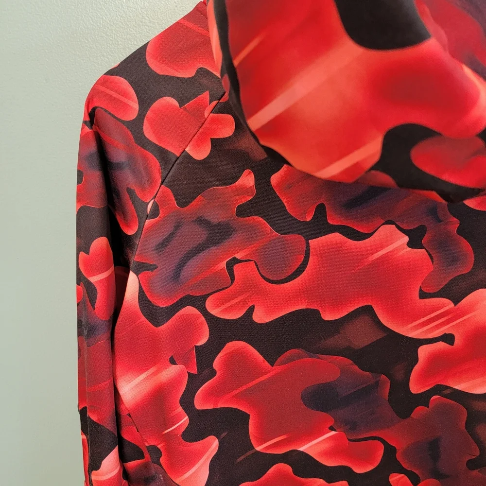 Nike red camouflage